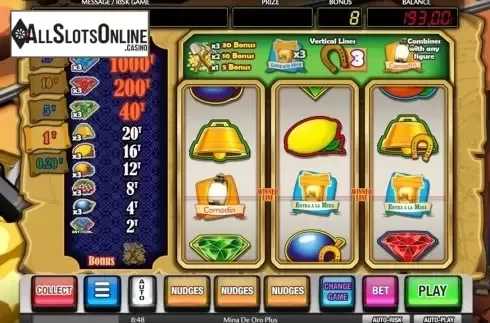 Win Screen 2. La Mina de Oro Plus from MGA
