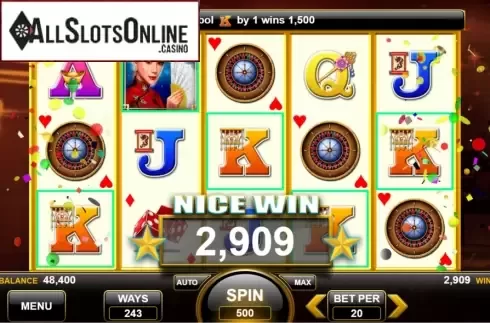 Win Screen 2. Lucky Dragon Casino from Spin Games