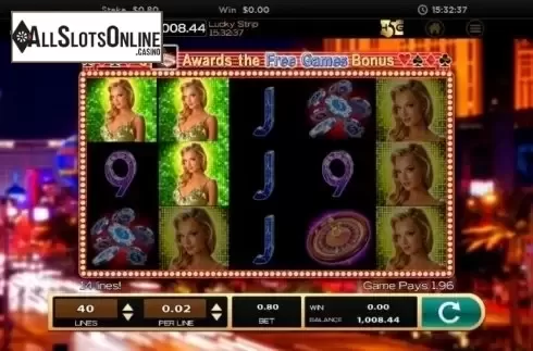 Win Screen 5. Lucky Strip from High 5 Games