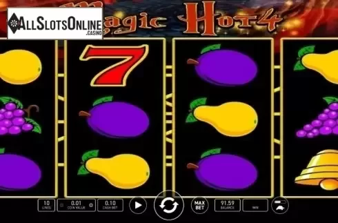 Reel Screen. Magic Hot 4 from Wazdan