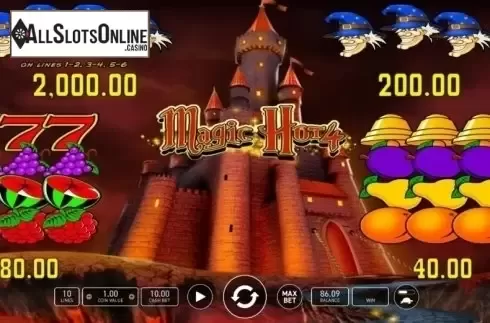 Paytable. Magic Hot 4 from Wazdan