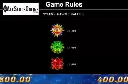 Game Rules. Magic Stars 3 from Wazdan