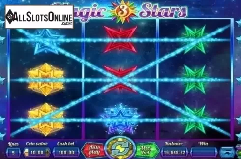Reel Screen. Magic Stars 3 from Wazdan
