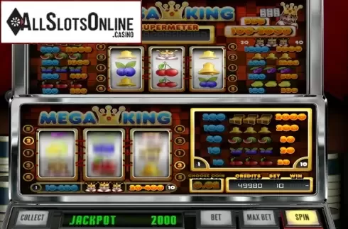 Reels. Mega King from Betsoft