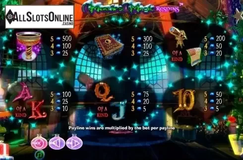 Screen5. Merlins Magic Respins Christmas from NextGen