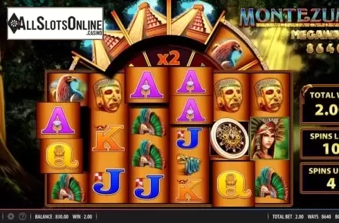 Free Spins 4. Montezuma Megaways from WMS