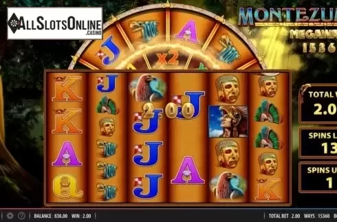 Free Spins 3. Montezuma Megaways from WMS