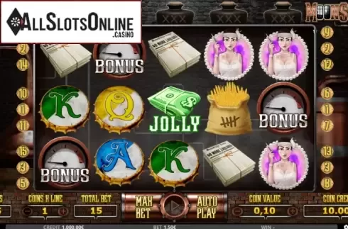 Reel Screen. Moonshine (Capecod Gaming) from Capecod Gaming