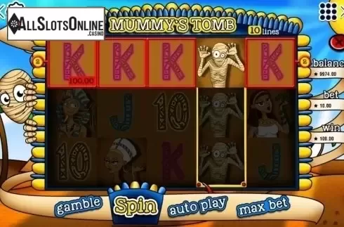 Screen6. Mummy's Tomb Shopaholic from Booming Games