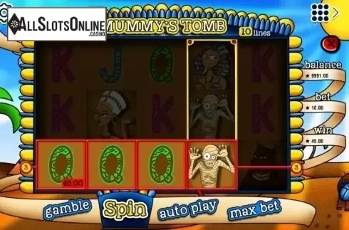 Screen5. Mummy's Tomb Shopaholic from Booming Games