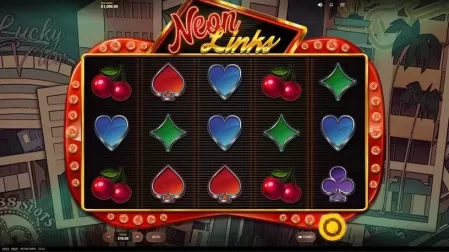 Neon Links slot screenshot 1