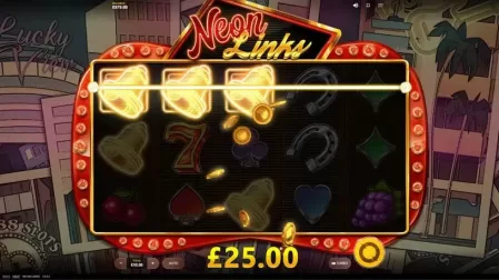 Neon Links slot screenshot 2