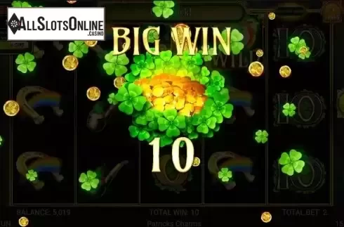 Big Win screen