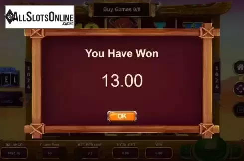 Win Free Games screen