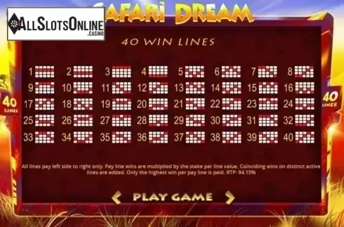 Screen3. Safari Dream from Cayetano Gaming