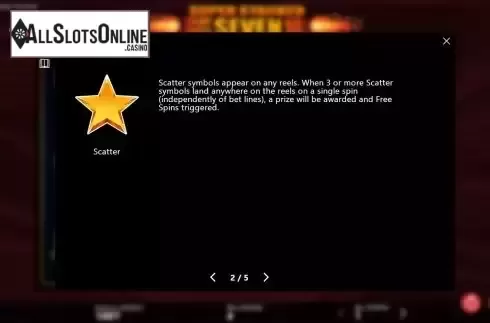 Scatter screen