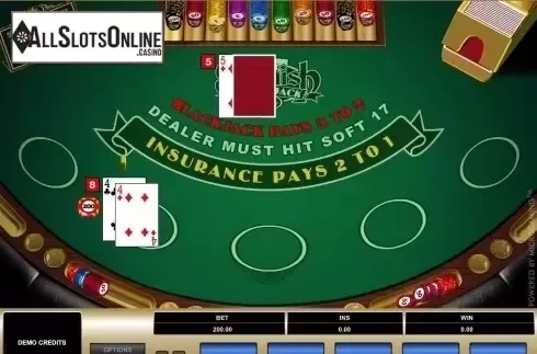 Game Screen. Spanish 21 Blackjack (Microgaming) from Microgaming