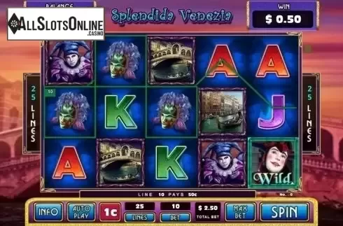 Win Screen. Splendida Venezia from GMW