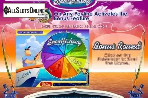 Screen3. Sportsfishing from MultiSlot