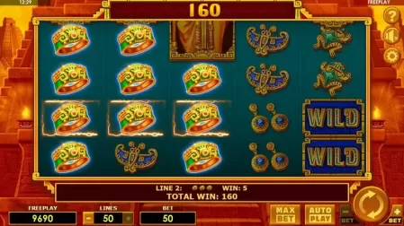 Sun Goddess slot screenshot 5
