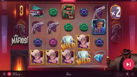 The Mafiosi slot screenshot 6