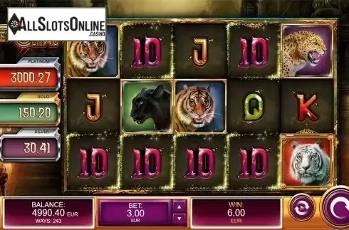 Win screen 3. Tiger Claws (Kalamba Games) from Kalamba Games