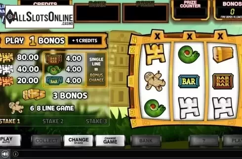 Reel Screen. Totem Jungle from GAMING1