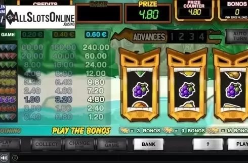Win Screen. Totem Jungle from GAMING1