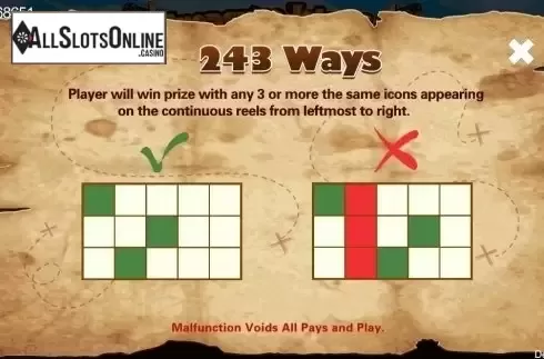 Lines. Treasure Island (CQ9Gaming) from CQ9Gaming