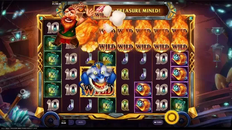 Treasure Mine Power Reels slot screenshot 5