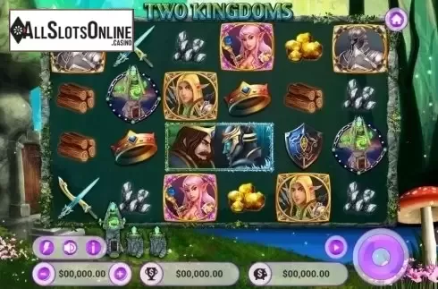 Game Workflow screen. Two Kingdoms from Spieldev