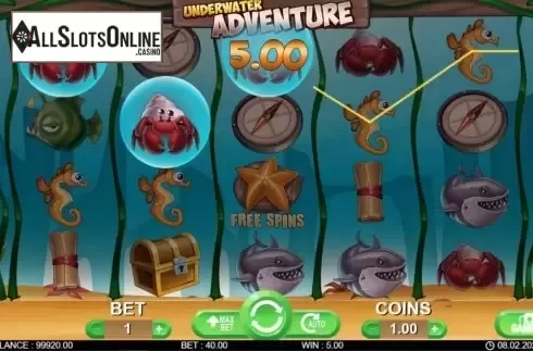 Win screen 1. Underwater Adventure from 7mojos