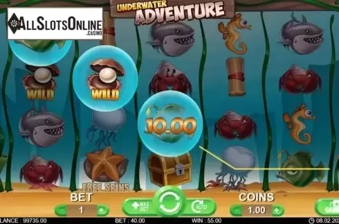 Win screen 3. Underwater Adventure from 7mojos