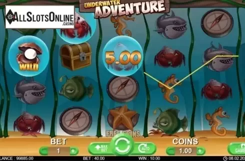 Win screen 2. Underwater Adventure from 7mojos