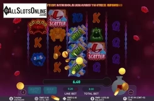 Win screen 2. Virus Invasion from GamePlay