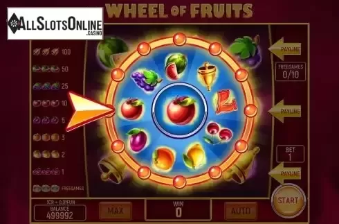 Free Spins screen 3