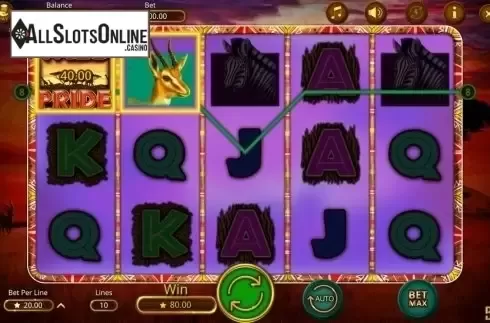 Win. Wild Pride from Booming Games