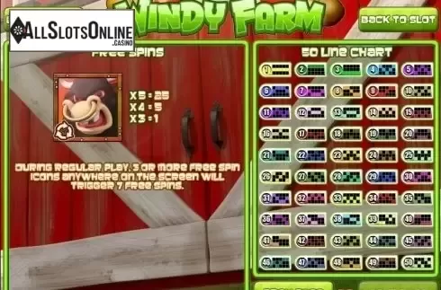 Screen4. Windy Farm from Rival Gaming
