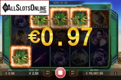 Win Screen 2. Wolf Warrior from KA Gaming