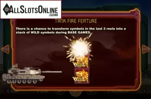 Expanding Symbols. Wolf Warrior from KA Gaming