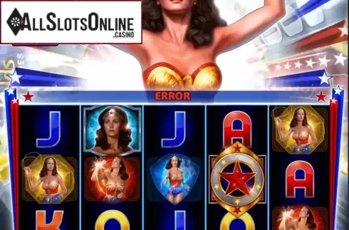 Reels screen. Wonder Woman Bullets & Bracelets from Bally