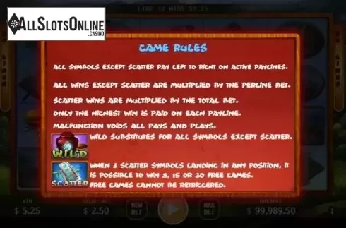 Game rules 1