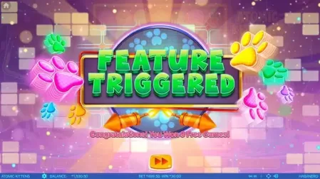Atomic Kittens slot screenshot 3
