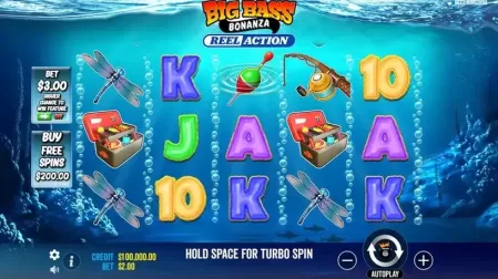 Big Bass Bonanza – Reel Action slot screenshot 1