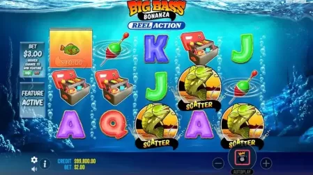 Big Bass Bonanza – Reel Action slot screenshot 2