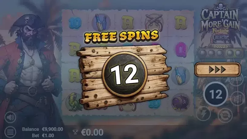 Captain More’Gain slot screenshot 2