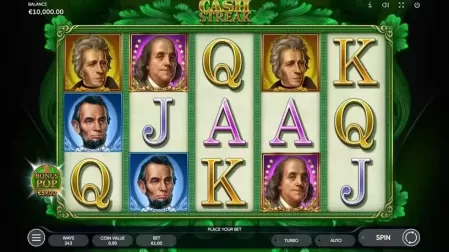 Cash Streak slot screenshot 1