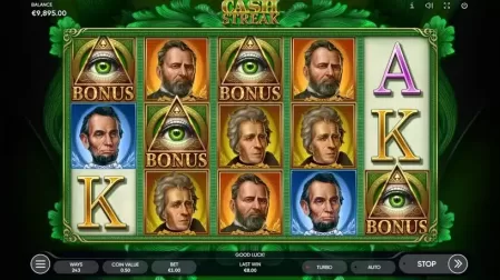 Cash Streak slot screenshot 3
