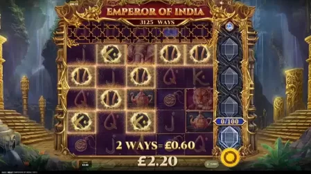 Emperor of India slot screenshot 2