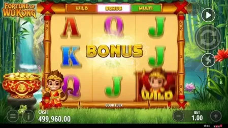 Fortune of Wu Kong slot screenshot 2